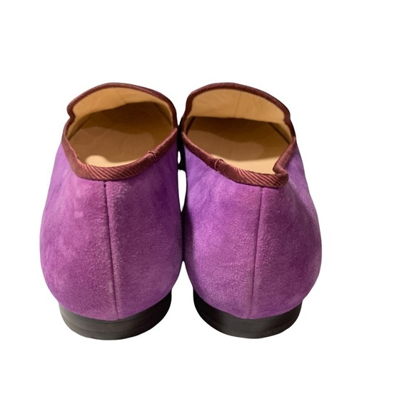 Cole Haan Suede Purple Flats - Picture 2 of 6